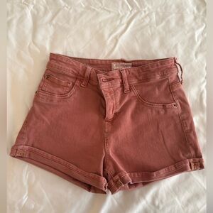 Guess Jeans Women's Pink Denim Shorts